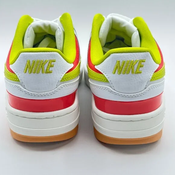 Women's  Nike Gamma Force White Bright Cactus HJ7338 100 - Sz 10(Men 8.5) NEW - Picture 5 of 11